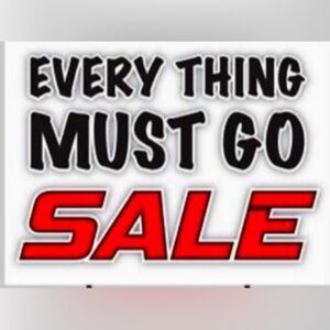 All clothing great prices all must go